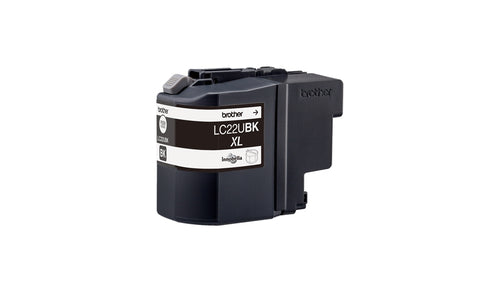 Brother LC-22UBK ink cartridge Original High (XL) Yield Black Brother LC-22UBK ink cartridge Original High (XL) Yield Black